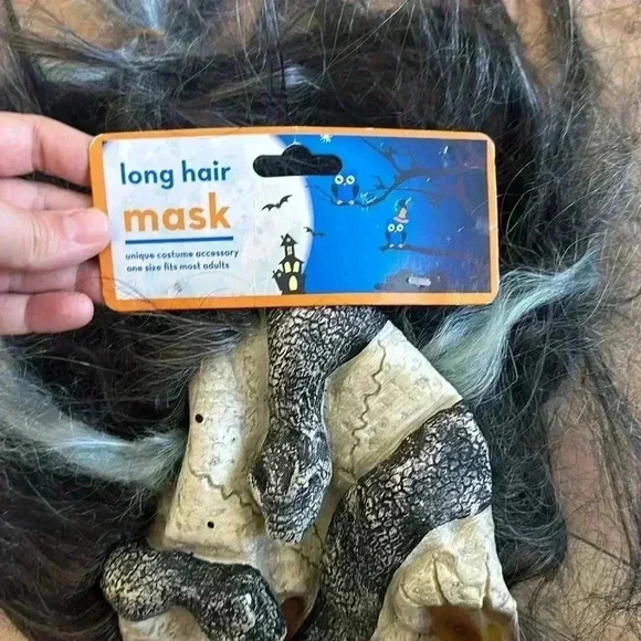 4/$25 NWT Halloween Skull Skeleton Snake Mask - Picture 2 of 5